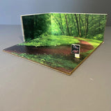 Maxbell 1/64 Scale Parking Lot Scene Display for Vehicle Scene Toy Diecast Car Model Style E