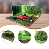 Maxbell 1/64 Scale Parking Lot Scene Display for Vehicle Scene Toy Diecast Car Model Style E