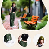 Maxbell 1/64 Miniature Figure Collections Dollhouse Accessories Mini People Figurine Woman