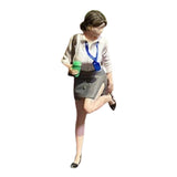 Maxbell 1:64 Scale People Figurine Resin Street People Figure for Miniature Projects white collar