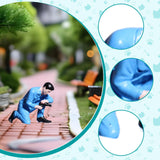 Maxbell Miniature People Figurine 1:64 Scale Diorama Figure for Hobby Tabletop Games height 1.55cm