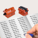 Maxbell Math Roller Stamp Cute Digital Teaching Stamp for Homework Kindergarten Home