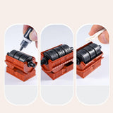 Maxbell Math Roller Stamp Cute Digital Teaching Stamp for Homework Kindergarten Home