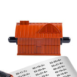 Maxbell Math Roller Stamp Cute Digital Teaching Stamp for Homework Kindergarten Home