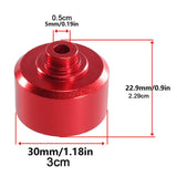 Maxbell Diff Carrier Hobby Replacement Metal Stable Professional RC Differential Box red