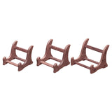 Maxbell Plate Stand for Display Inkstone Holder Stone Holder for Platter Stone   XS