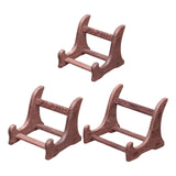 Maxbell Plate Stand for Display Inkstone Holder Stone Holder for Platter Stone   XS