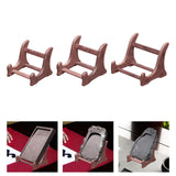 Maxbell Plate Stand for Display Inkstone Holder Stone Holder for Platter Stone   XS