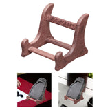 Maxbell Plate Stand for Display Inkstone Holder Stone Holder for Platter Stone   XS