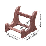 Maxbell Plate Stand for Display Inkstone Holder Stone Holder for Platter Stone   S