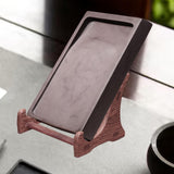 Maxbell Plate Stand for Display Inkstone Holder Stone Holder for Platter Stone   M