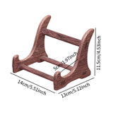 Maxbell Plate Stand for Display Inkstone Holder Stone Holder for Platter Stone   M