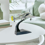 Maxbell 1/72 Scale Fighter Model Home Decor Gift Aircraft Model for Bedroom Home Bar