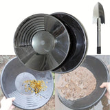 Maxbell Gold Panning Kit Sluice Box Outdoor Gold Pan for Adults Hobbists Enthusiasts