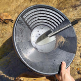 Maxbell Gold Panning Kit Sluice Box Outdoor Gold Pan for Adults Hobbists Enthusiasts