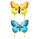Maxbell Metal Bookmark Vintage Style Alloy Enamel Book Mark for Gift Reading Readers yellow