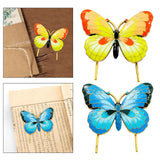 Maxbell Metal Bookmark Vintage Style Alloy Enamel Book Mark for Gift Reading Readers yellow