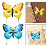 Maxbell Metal Bookmark Vintage Style Alloy Enamel Book Mark for Gift Reading Readers yellow