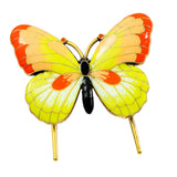 Maxbell Metal Bookmark Vintage Style Alloy Enamel Book Mark for Gift Reading Readers yellow