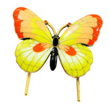 Maxbell Metal Bookmark Vintage Style Alloy Enamel Book Mark for Gift Reading Readers yellow