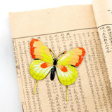 Maxbell Metal Bookmark Vintage Style Alloy Enamel Book Mark for Gift Reading Readers yellow