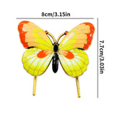 Maxbell Metal Bookmark Vintage Style Alloy Enamel Book Mark for Gift Reading Readers yellow