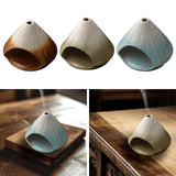 Maxbell Palo Santo Holder Handmade Ash Catcher Smudge Bowl for Desk Yoga Dining Room Brown