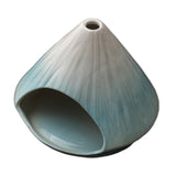 Maxbell Palo Santo Holder Handmade Ash Catcher Smudge Bowl for Desk Yoga Dining Room Blue