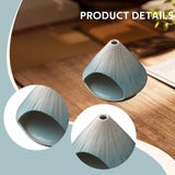 Maxbell Palo Santo Holder Handmade Ash Catcher Smudge Bowl for Desk Yoga Dining Room Blue