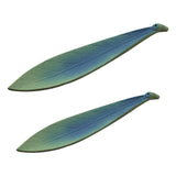 Maxbell Leaf Incense Holder Collectible Ash Catcher Tray for Home Cabinet  Small