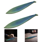 Maxbell Leaf Incense Holder Collectible Ash Catcher Tray for Home Cabinet  Small