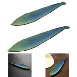 Maxbell Leaf Incense Holder Collectible Ash Catcher Tray for Home Cabinet  Small