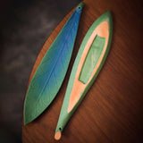 Maxbell Leaf Incense Holder Collectible Ash Catcher Tray for Home Cabinet  Small
