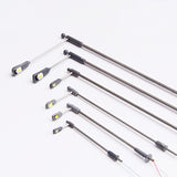 Maxbell 10 Pieces Model Railway Train Lamp Posts 1: 75 Scale for Architecture Models