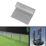 Maxbell Aluminum Wire Fence Model Sand Table Parts Fairy Garden Scenery Wire Fencing Hole Dia. 1mm to 2mm