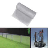 Maxbell Aluminum Wire Fence Model Sand Table Parts Fairy Garden Scenery Wire Fencing Hole Dia. 2mm to 3mm