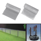 Maxbell Aluminum Wire Fence Model Sand Table Parts Fairy Garden Scenery Wire Fencing Hole Dia. 2mm to 3mm