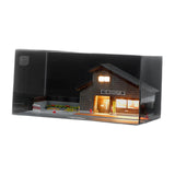 Maxbell 1/64 Japanese House Station Scene Artwork Micro Landscape Architecture Model