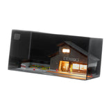 Maxbell 1/64 Japanese House Station Scene Artwork Micro Landscape Architecture Model