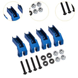 Maxbell Shock Absorber Brackets RC Crawler Parts 1/10 Damper Mount for 82056-4 Blue