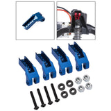 Maxbell Shock Absorber Brackets RC Crawler Parts 1/10 Damper Mount for 82056-4 Blue
