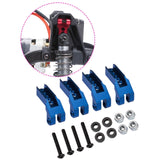 Maxbell Shock Absorber Brackets RC Crawler Parts 1/10 Damper Mount for 82056-4 Blue