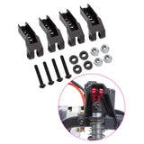 Maxbell Shock Absorber Brackets RC Crawler Parts 1/10 Damper Mount for 82056-4 Black
