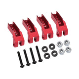 Maxbell Shock Absorber Brackets RC Crawler Parts 1/10 Damper Mount for 82056-4 Red