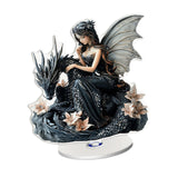 Maxbell Desktop Ornament Fairy and Dragon Tabletop Decor for Table Centerpiece Shelf