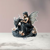 Maxbell Desktop Ornament Fairy and Dragon Tabletop Decor for Table Centerpiece Shelf
