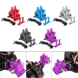 Maxbell Metal Front Gearbox Housing Gear Box Shell for 1/14 14301 14302 14303 RC Car Red