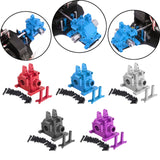 Maxbell Metal Front Gearbox Housing Gear Box Shell for 1/14 14301 14302 14303 RC Car Red