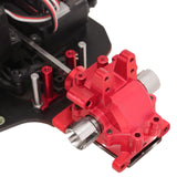 Maxbell Metal Front Gearbox Housing Gear Box Shell for 1/14 14301 14302 14303 RC Car Red