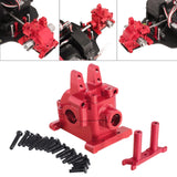 Maxbell Metal Front Gearbox Housing Gear Box Shell for 1/14 14301 14302 14303 RC Car Red